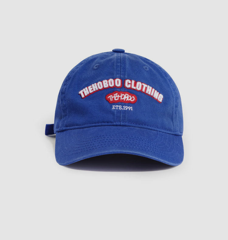 Letter Embroidered Baseball Cap