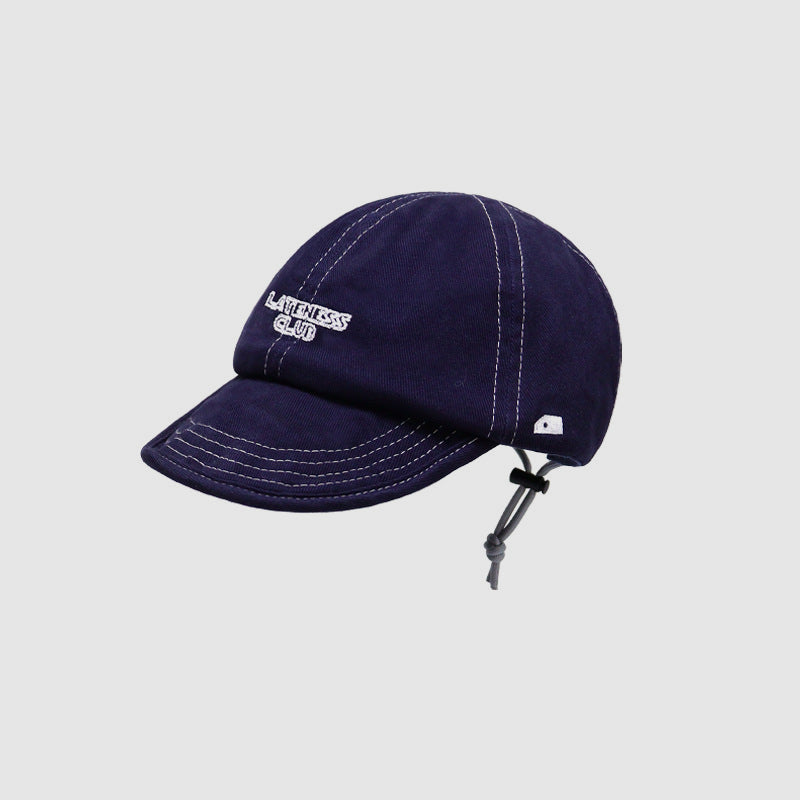 Orange Cotton Couple Baseball Cap