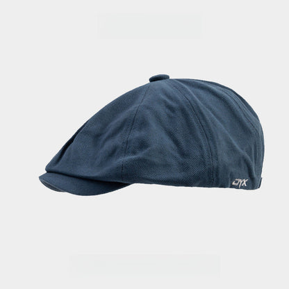 Pure Cotton Front and Back Can Wear Flat Cap