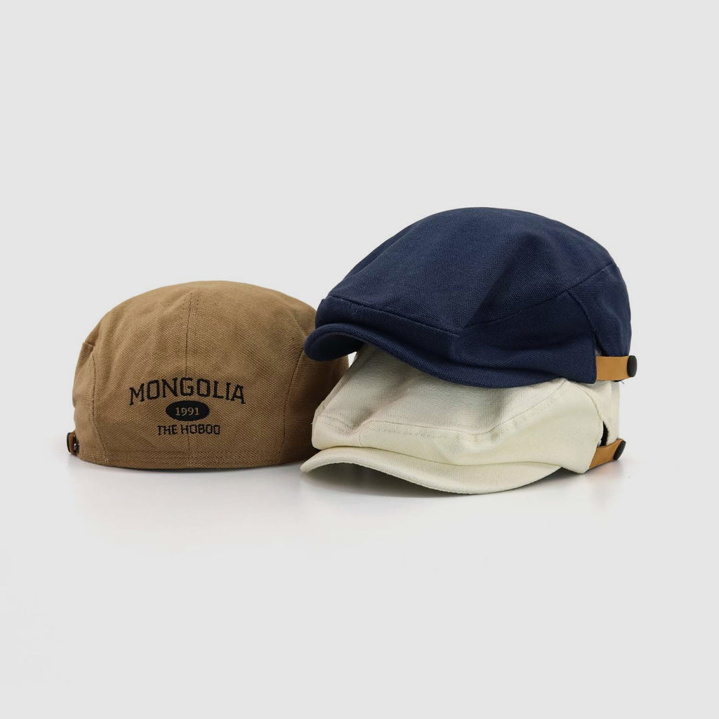 Pure Cotton Flat Cap