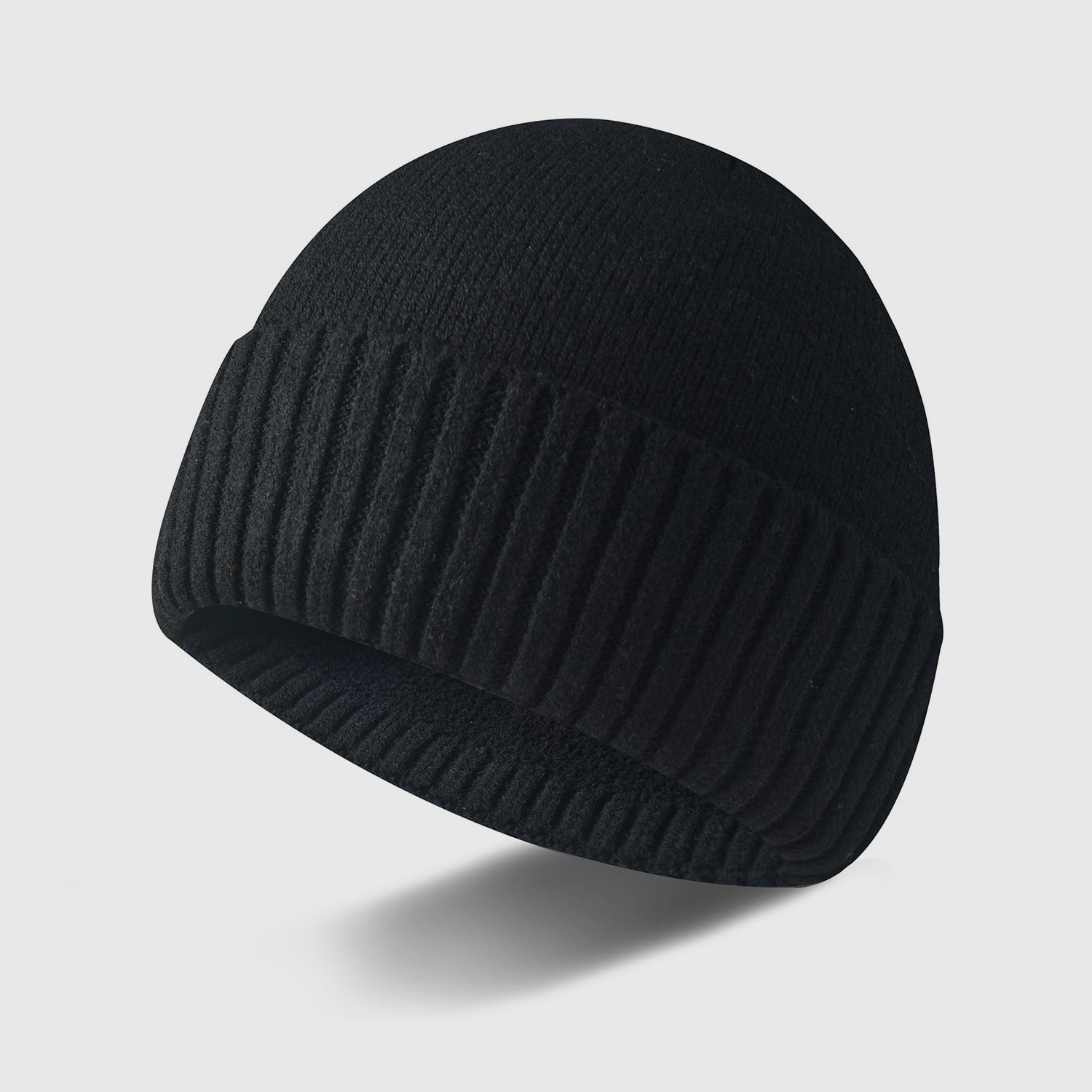Anti-pilling Neutral Wind Stretchy Fleece-lined Beanie