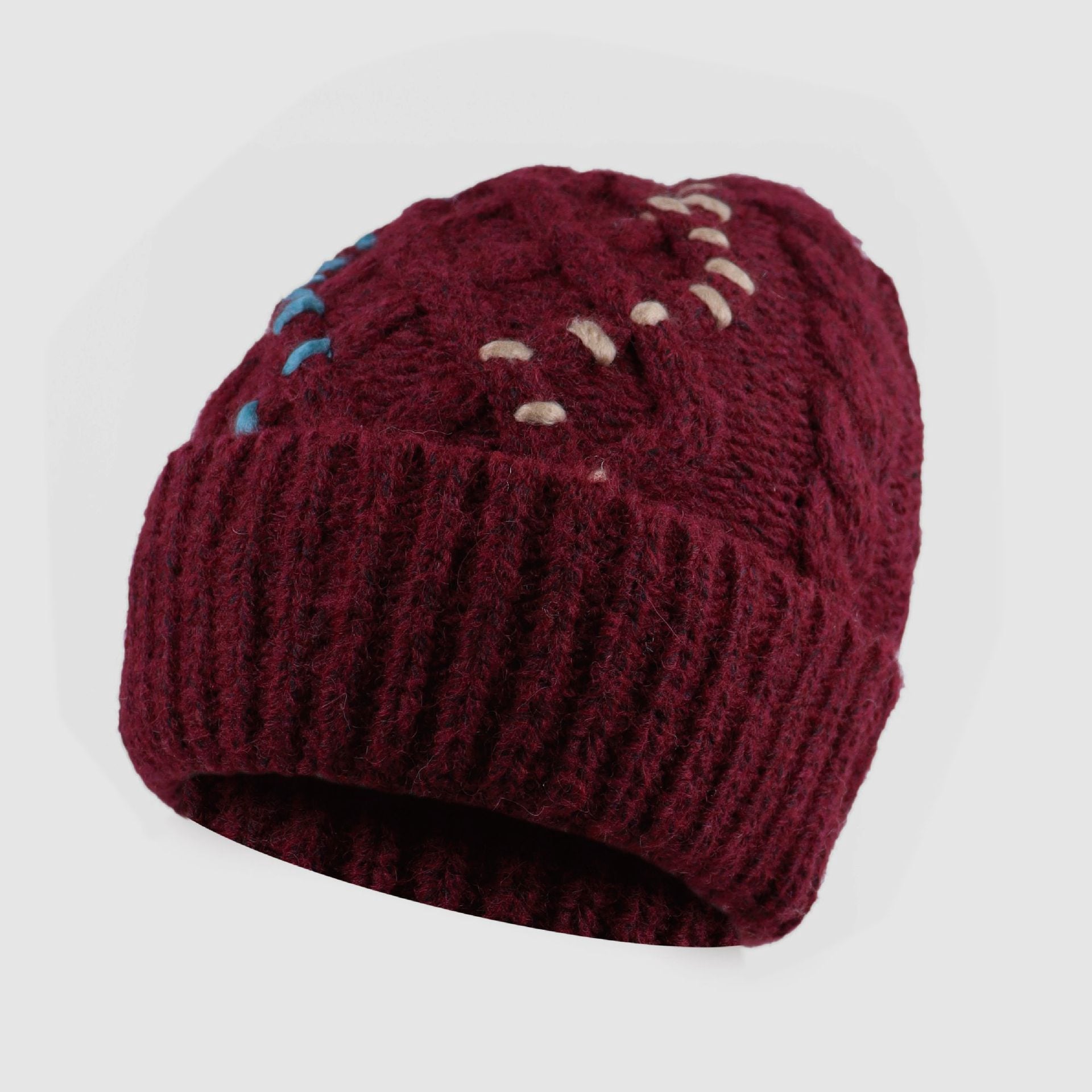 Wool blend beanie