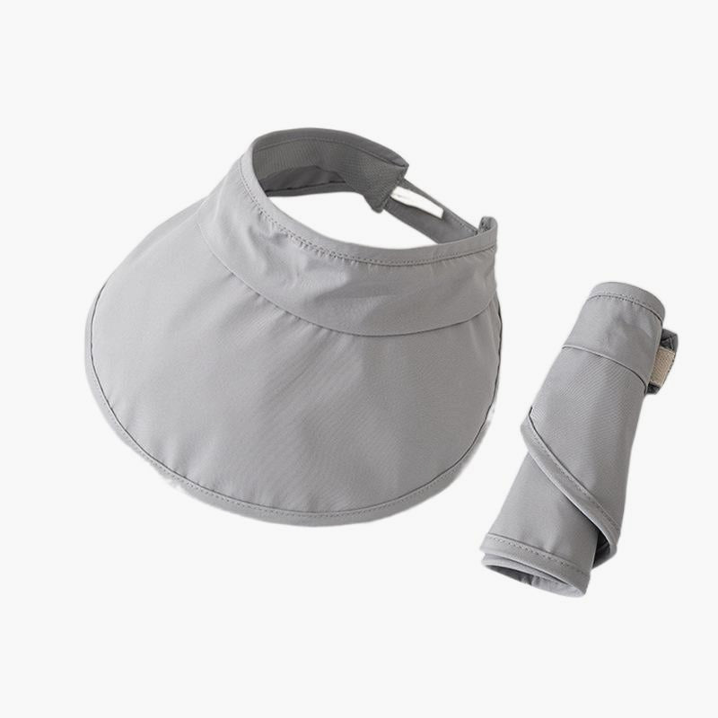 Lightweight Quick-Dry UV Protection Wide Brim Sun Hat Foldable Visor Hat Outdoor Hat for Cycling