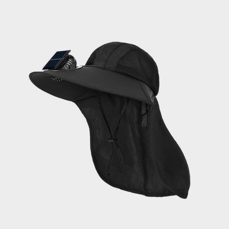 Fan Hat Men Summer Outdoor Sun Protection Fishing Hat Fisherman Hat