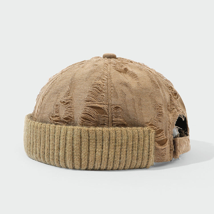 Ripped Knit Brimless