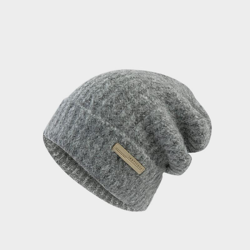 Wool Blend Stretchy Wool Hat Cold Hat