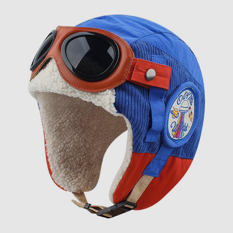 Lunettes de soleil trappeur pour protection auditive et chaude en hiver
