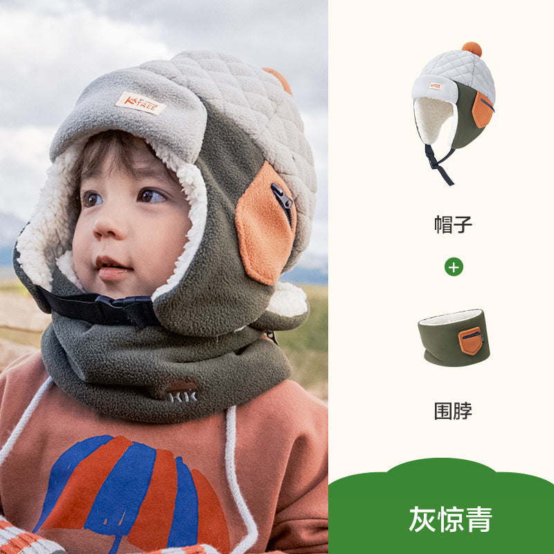 Children's Ear Protection Hat Lightweight and Warm