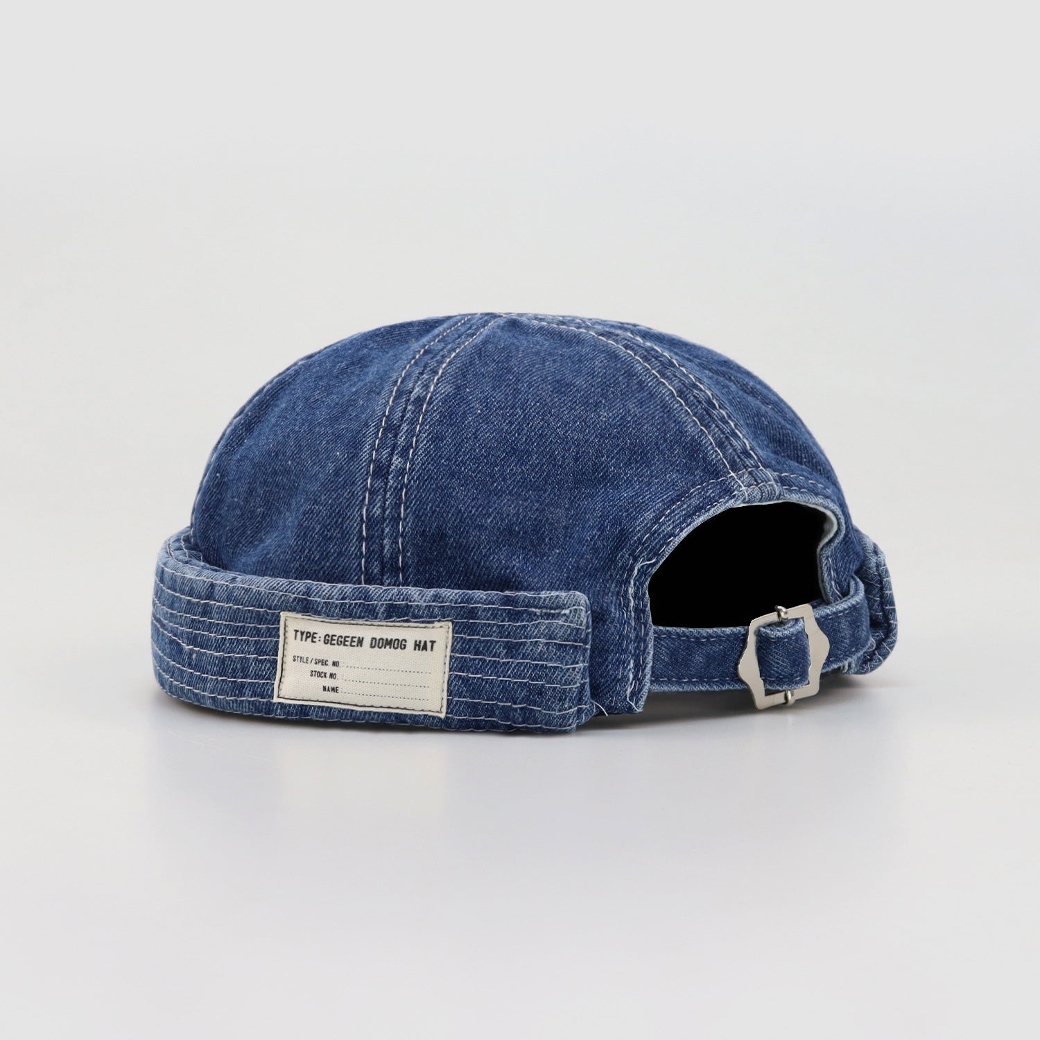 Denim Blue Cloth Label Bucket