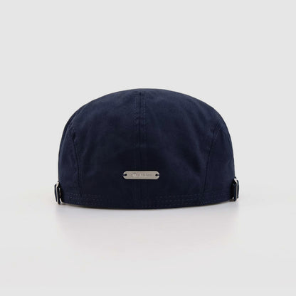 Reversible Drawstring Design Button Flat Cap