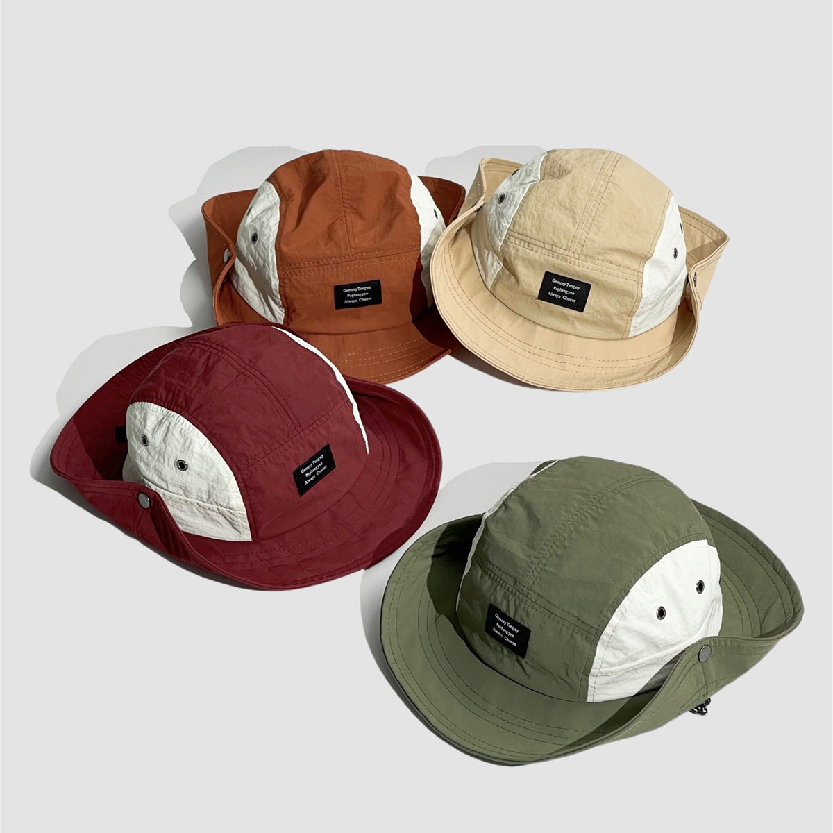 Outdoor Hiking Hat Camping Sun Protection Hat Quick-Dry Western Cowboy Bucket Hat