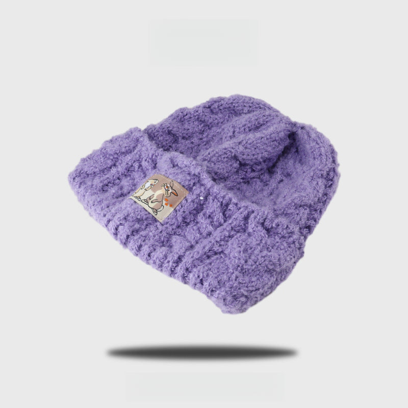 Heka-Chunky Knit Beanie - Warm, Cozy & Face-Slimming