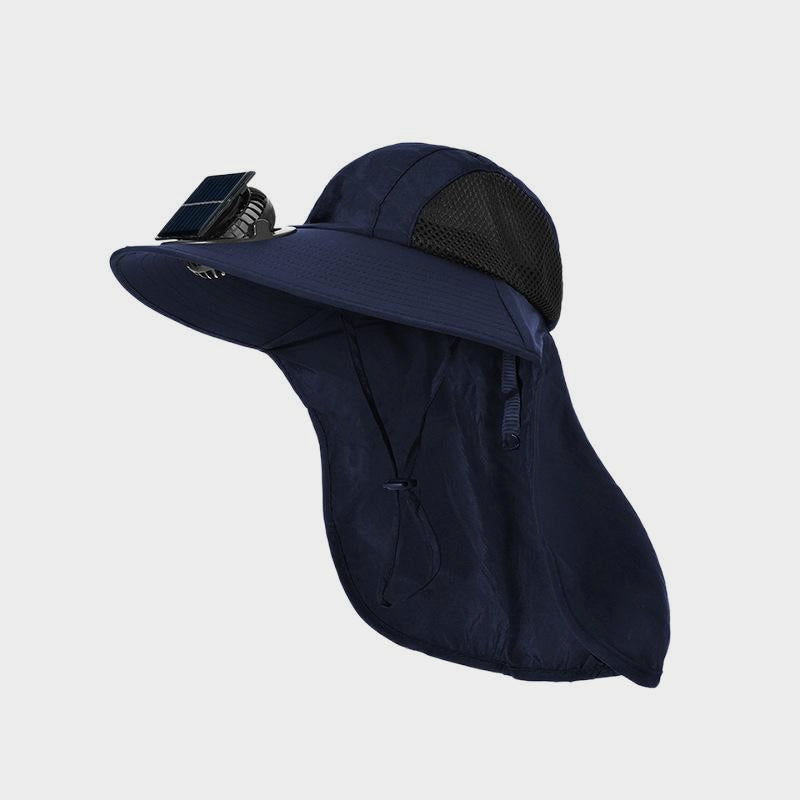 Fan Hat Men Summer Outdoor Sun Protection Fishing Hat Fisherman Hat