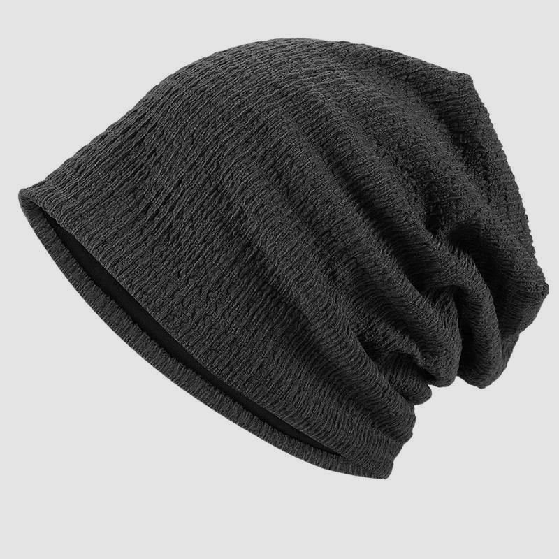 Three-Dimensional Texture Thin Personality Pile Heap Cap Beanie Hat